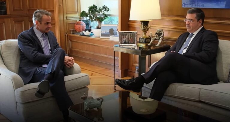 Τζιτζικώστας σε Μητσοτάκη για τη θέση του Επιτρόπου: «Μοναδική τιμή κι ευθύνη, θα εργαστώ σκληρά»
