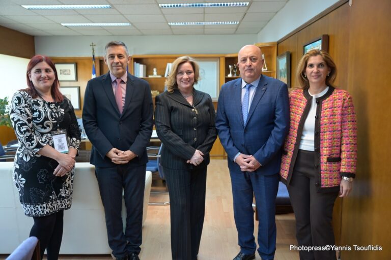 AΠΘ: Συνάντηση Φείδα με τη Γενική Γραμματέα Αποδήμου Ελληνισμού και Δημόσιας Διπλωματίας, Μάιρα Μυρογιάννη