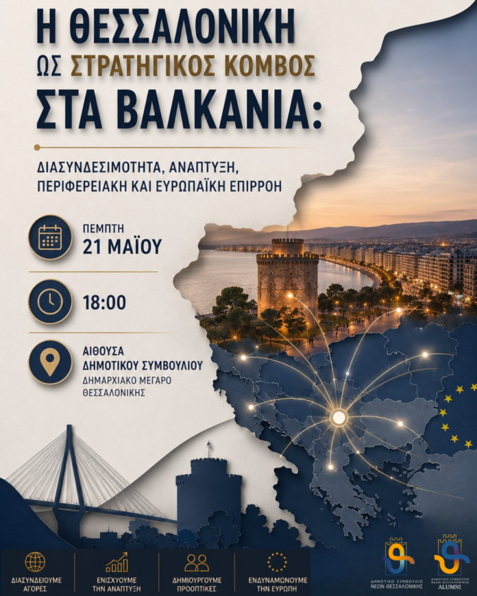 Η Θεσσαλονίκη ως Στρατηγικός Κόμβος στα Βαλκάνια
