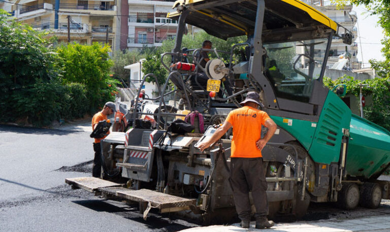 Ασφαλτοστρώσεις σε τέσσερις οδούς  του δήμου Νεάπολης-Συκεών